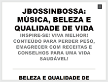 Tablet Screenshot of jbossinbossa.com.br